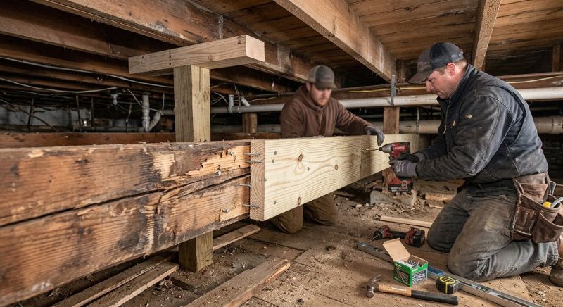 Increase Your Floor Joist Repair Business with an AI Driven, Targeted Website